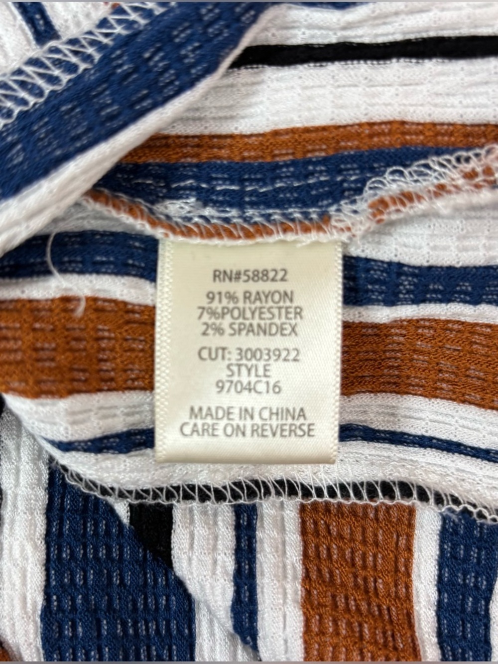 Max Studio Striped Knit Maxi Skirt Size XS Side Slits Boho - Picture 5 of 6
